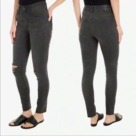 Madewell 9" High Rise Skinny Jeans NWT Size 36 Tall - Picture 2 of 10